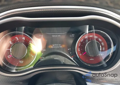 2016 Dodge Challenger Srt Hellcat z USA, uszkodzony, nr VIN 2C3CDZC95GH288477